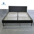 Double Size Simple Design Cheap PU/Fabric Bedroom Bed